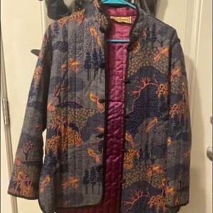 Asian inspired Treatments, silk interior jacket